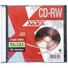 CD-RW Xidex slim (1ks)