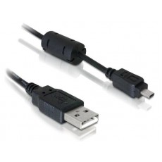 Kabel USB A-B mini 8pinů 2m